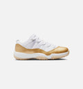 Air Jordan 11 Retro Low Mother's Day – Women's Lifestyle Shoe in White/Metallic Gold/Team Gold