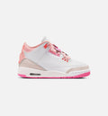 Air Jordan 3 Retro Spring Flowers – Grade School Lifestyle Shoe in Pearl Pink/Pink Bloom/Pink Glow/Hyper Orange