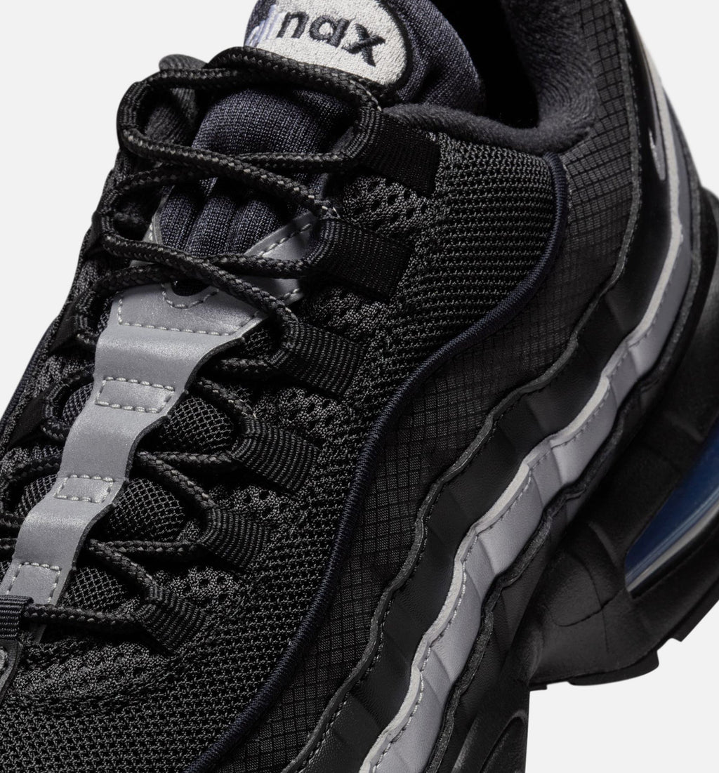 Air Max 95 Big Bubble OG Reflective Accents – Men's Lifestyle Shoe in Black/White/Metallic Silver