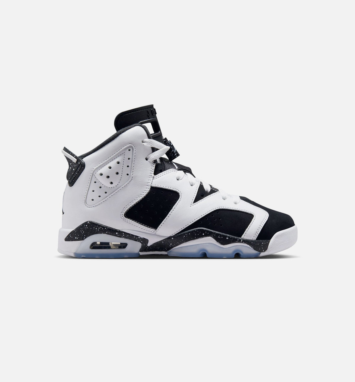 Air Jordan 6 Retro Black and White – Grade School Lifestyle Shoe in Black/White