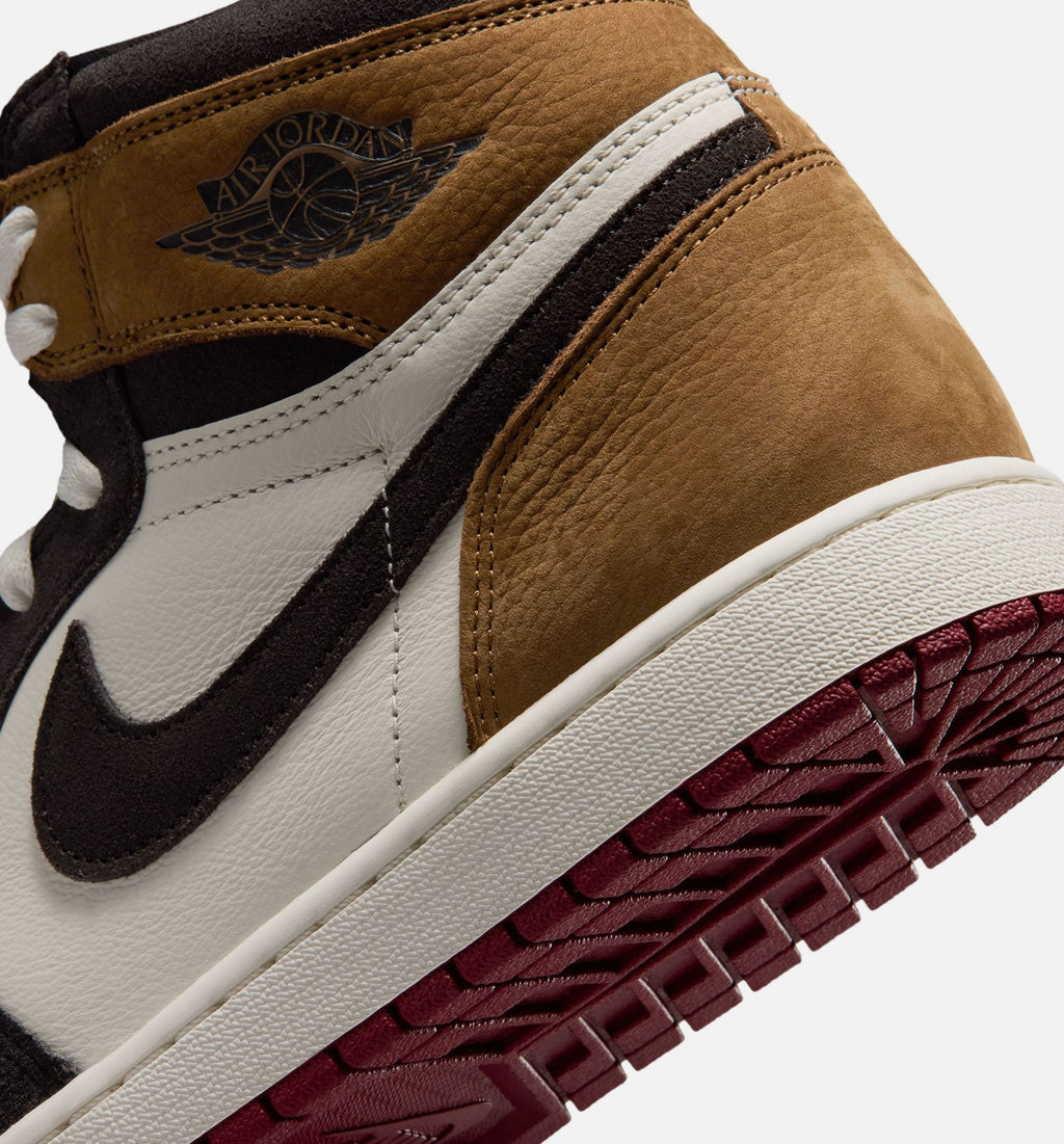 Air Jordan 1 Retro High OG Love Letter – Men's Lifestyle Shoe in Shadow Brown/Team Red/Light British Tan