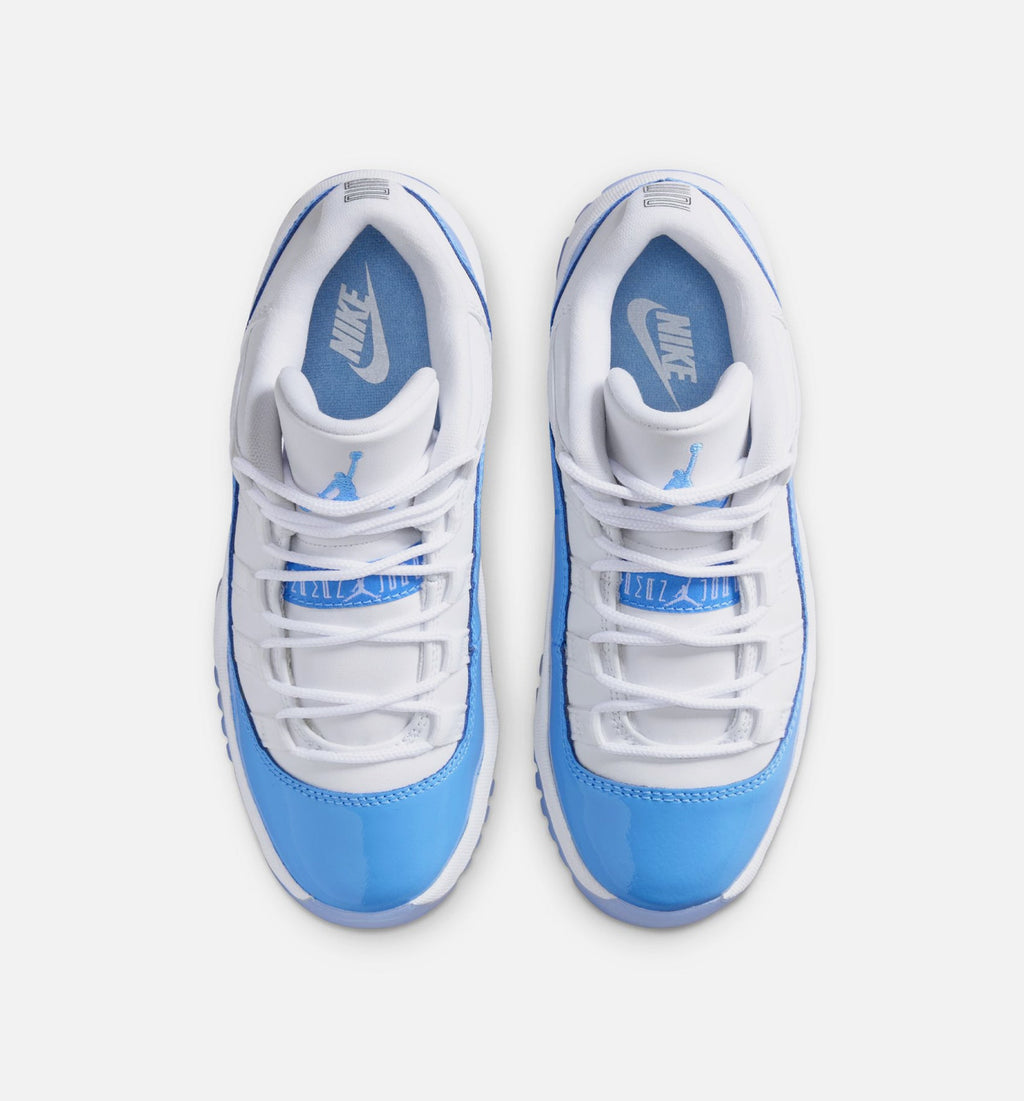 Air Jordan 11 Retro Low University Blue – Preschool Lifestyle Shoe in White/University Blue/Black