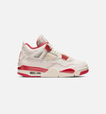 Air Jordan 4 Retro Valentine’s Day – Women's Lifestyle Shoe in Pale Ivory/Sierra Red/Tough Red