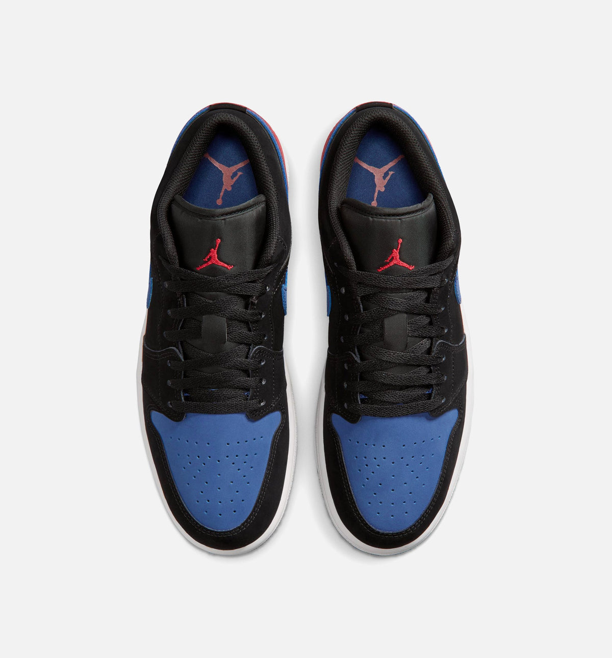 Air Jordan 1 Low – Men's Lifestyle Shoe in Black/Summit White/True Blue/Varsity Red
