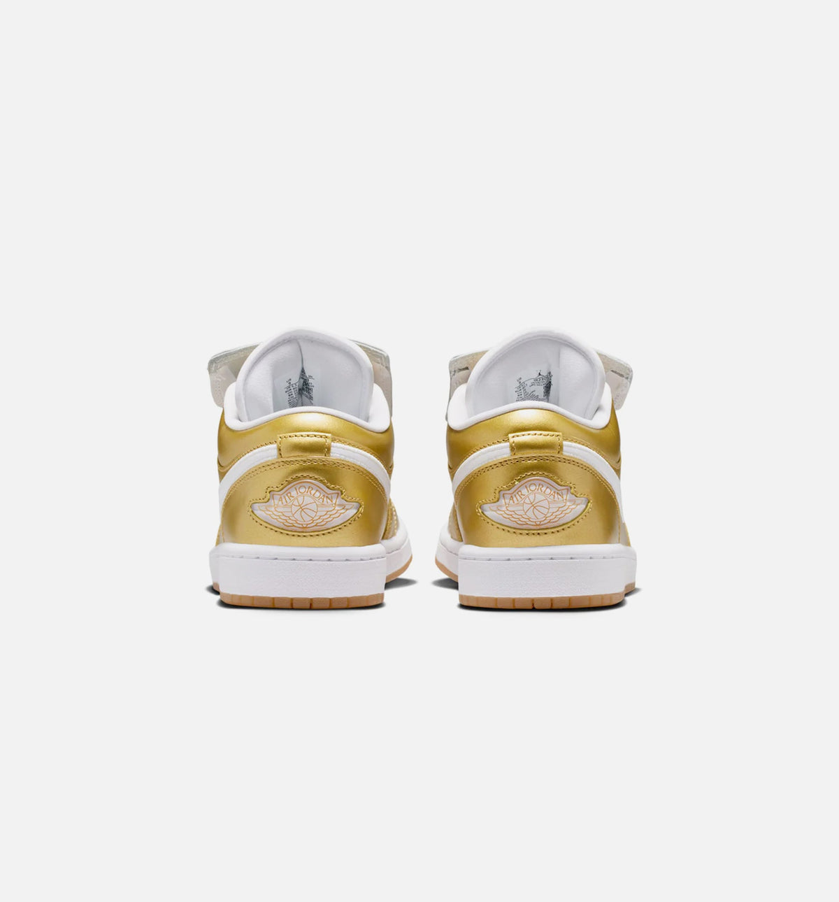 Air Jordan 1 Low – Women's Lifestyle Shoe in Gold/White/Gum Yellow