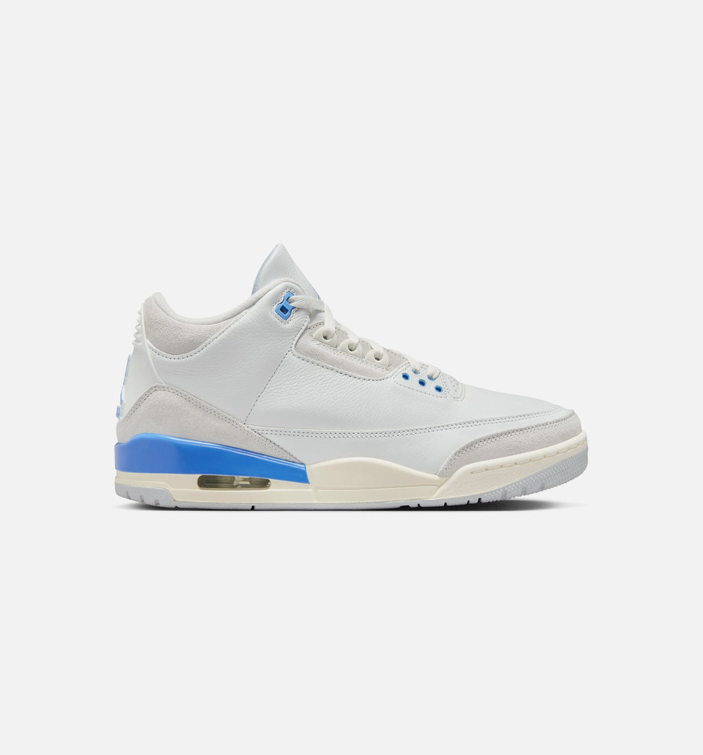 Air Jordan 3 Retro Lucky Shorts – Men's Lifestyle Shoe in Summit White/Hydrogen Blue/Legend Blue