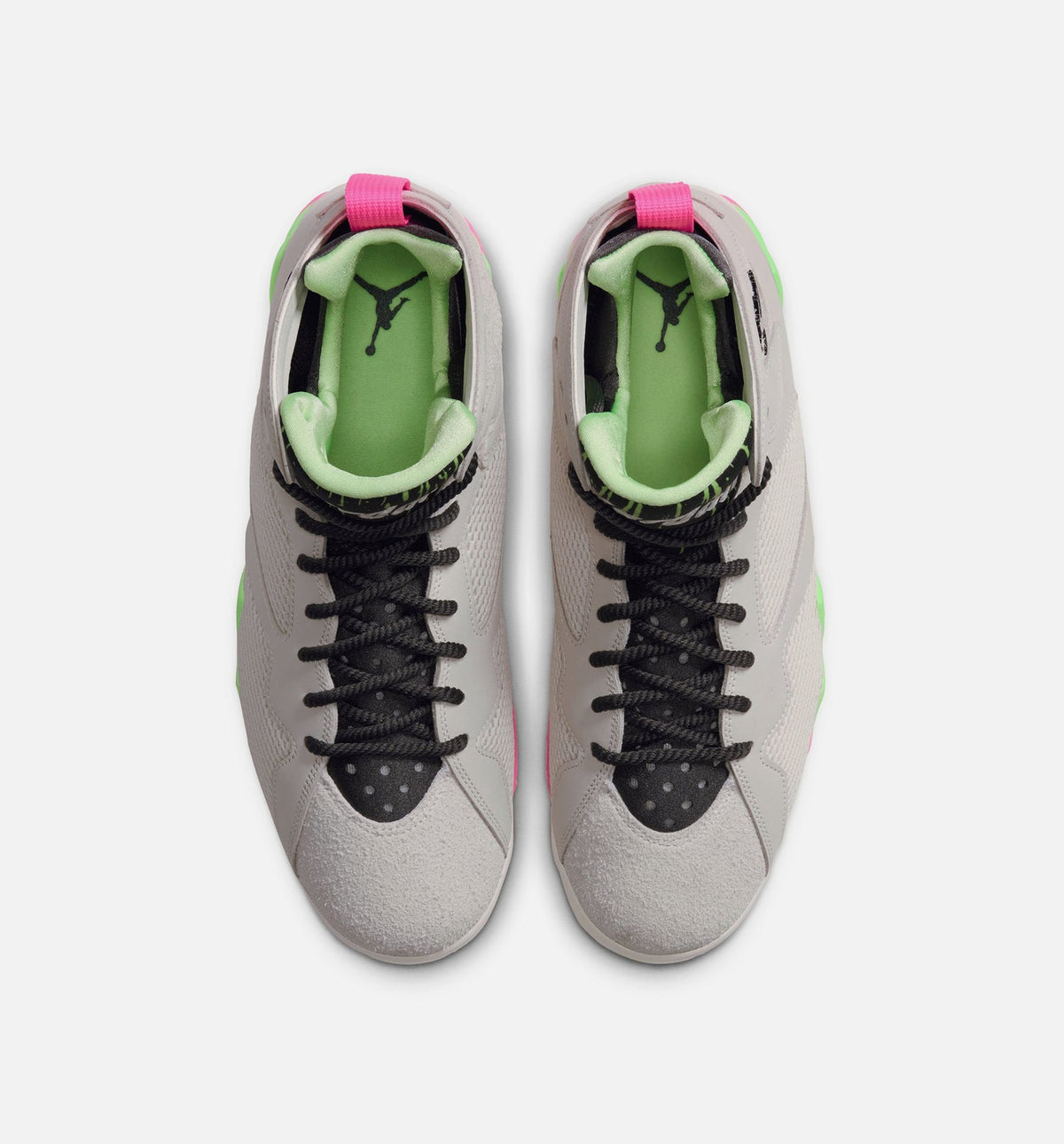 Air Jordan 7 Retro Tennis Day – Men's Lifestyle Shoe in Phantom/Lime Blast/Pink Blast/Anthracite