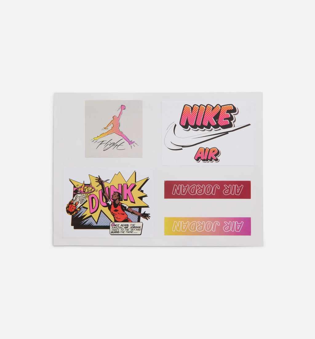 Air Jordan 4 Retro Comic – Men's Lifestyle Shoe in Off White/Fire Pink/Anthracite