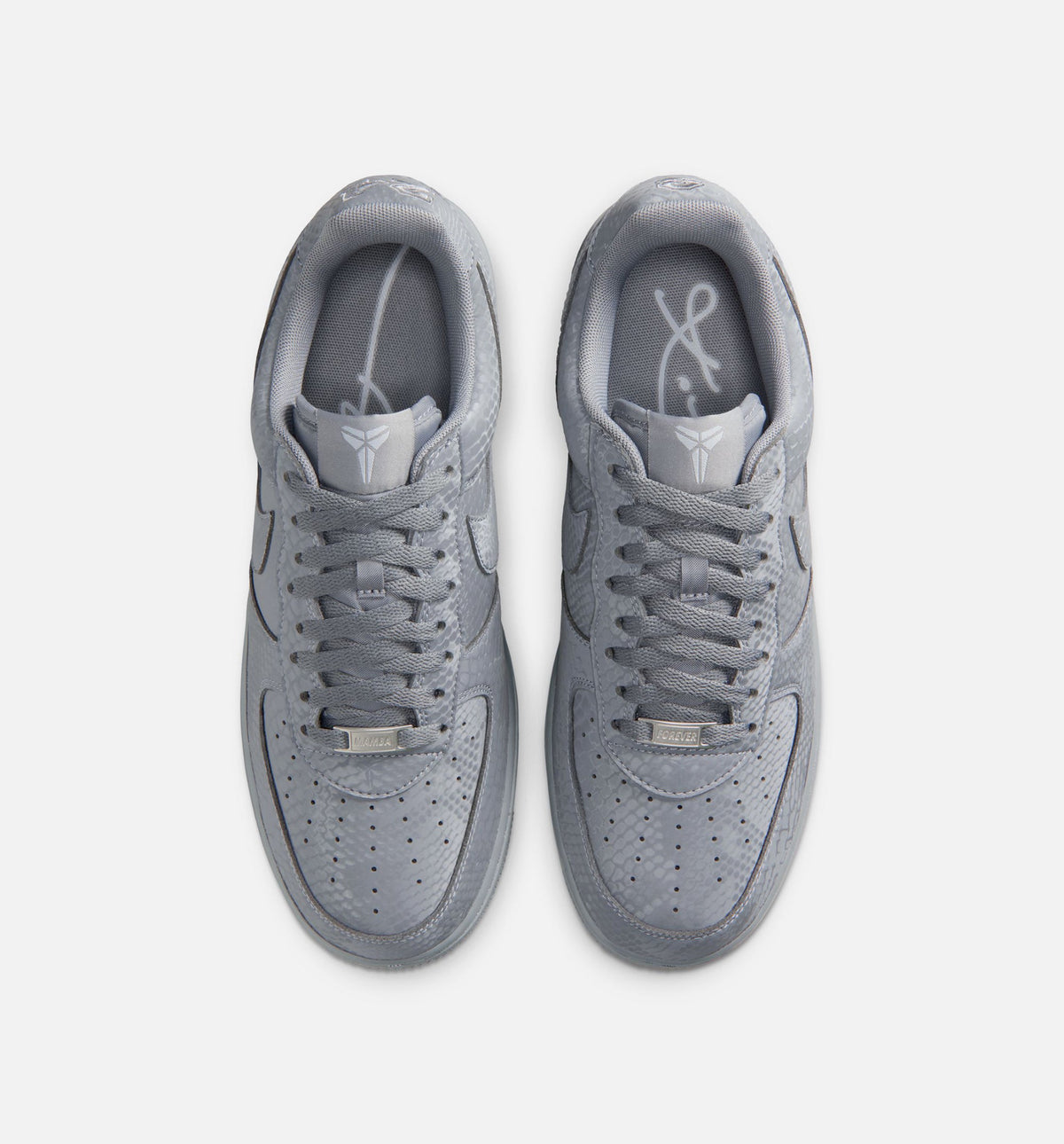 Kobe Air Force 1 Low Cool Grey – Men's Lifestyle Shoe in Cool Grey/Wolf Grey