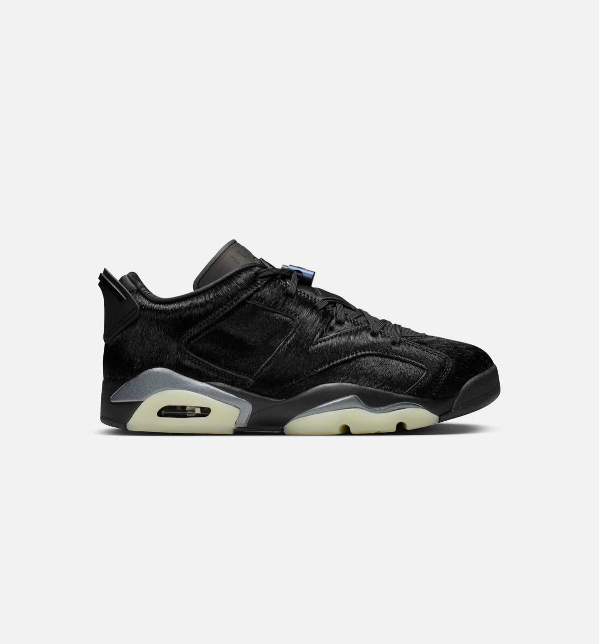 Air Jordan 6 Retro Low Blackout – Women's Lifestyle Shoe in Black/Black