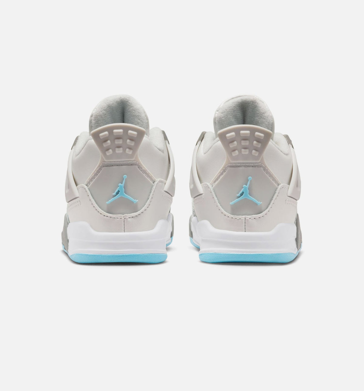 Air Jordan 4 Retro Blue Chill – Infant/Toddler Lifestyle Shoe in Photon Dust/Blue Chill/Flat Pewter/White/Blue Tint