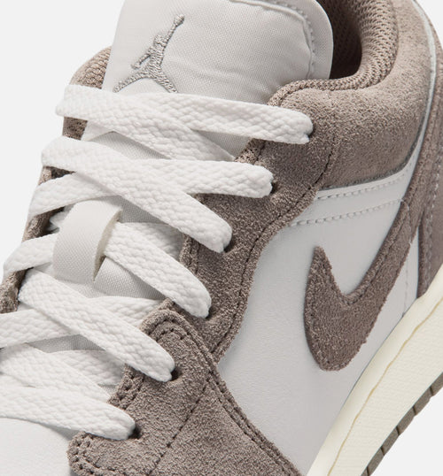 Air Jordan 1 Low Grade School – Olive Grey/Enigma Stone/Summit White