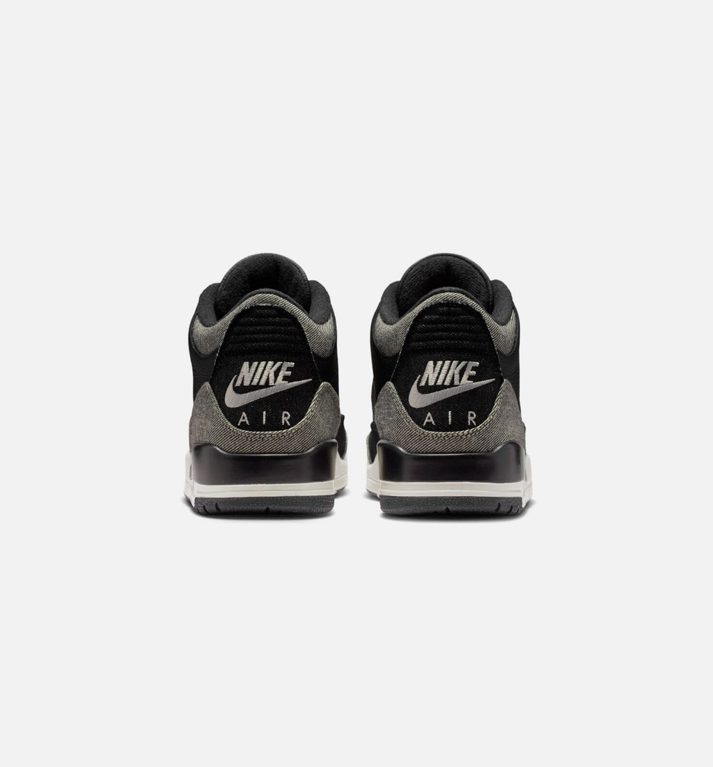 Air Jordan 3 x Levi's Black and White – Men's Lifestyle Shoe in Denim/Black/Gym Red