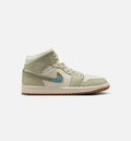 Air Jordan 1 Mid SE – Women's Lifestyle Shoe in Olive Aura/Pearl White/Lawn