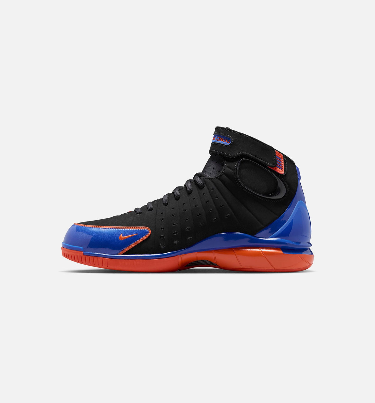Air Zoom Huarache 2K4 Penny Hardaway – Men's Basketball Shoe in Black/Varsity Royal/Safety Orange