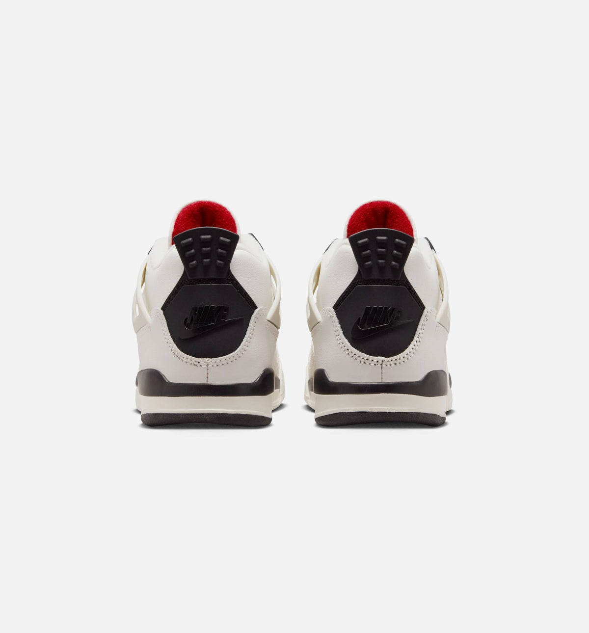 Air Jordan 4 Retro Flight Club – Preschool Lifestyle Shoe in Sail/Black/University Red