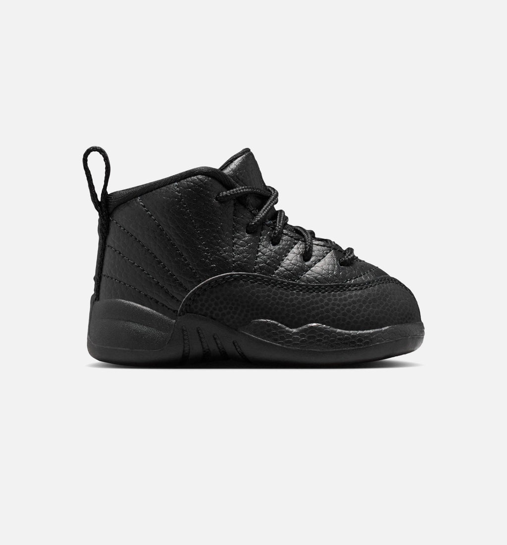 Air Jordan 12 Retro Bloodline – Infant/Toddler Lifestyle Shoe in Black/Varsity Red