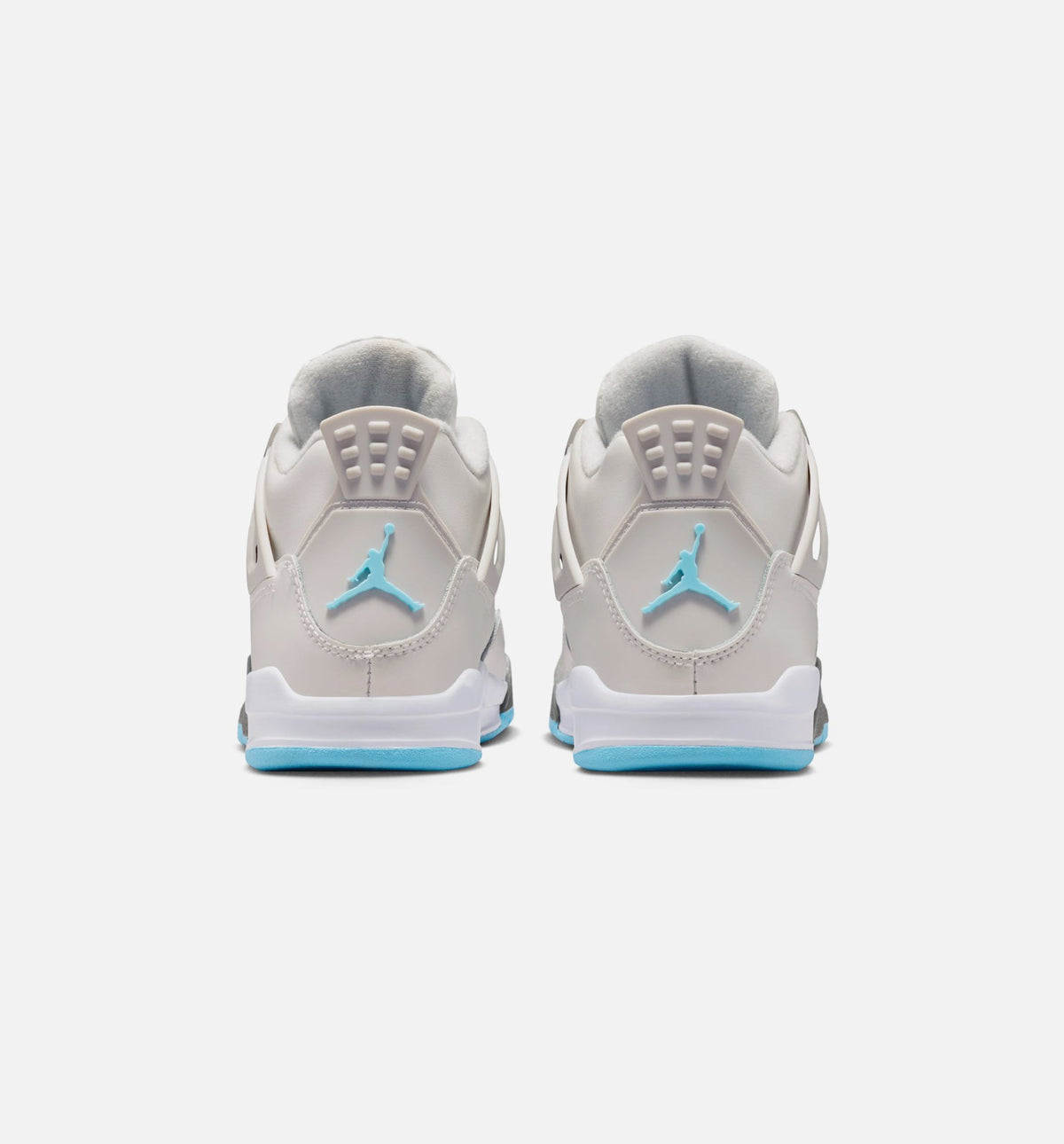Air Jordan 4 Retro Blue Chill – Preschool Lifestyle Shoe in Photon Dust/Blue Chill/Flat Pewter/White/Blue Tint