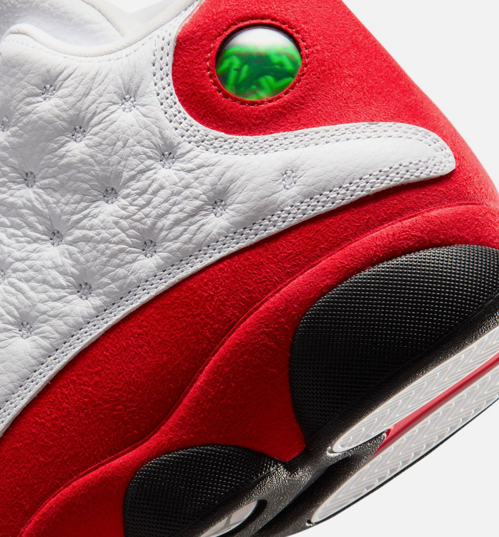Air Jordan 13 Retro White and University Red – Men's Lifestyle Shoe in White/Black/True Red
