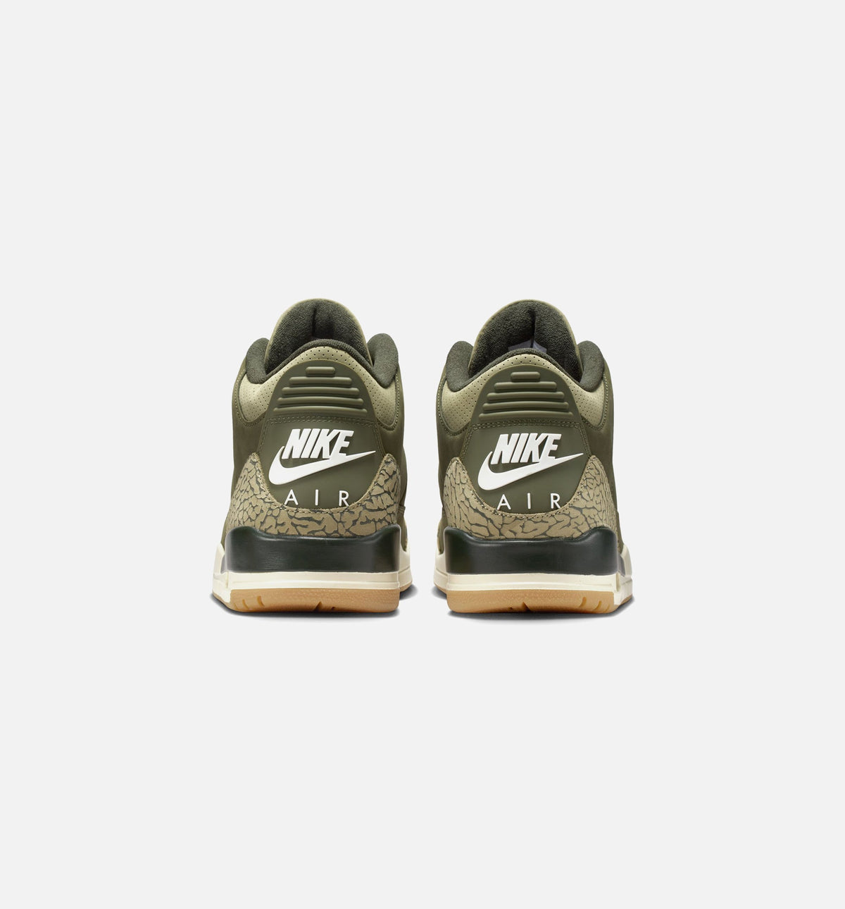 Air Jordan 3 Retro Medium Olive – Men's Lifestyle Shoe in Medium Olive/Sequoia/Neutral Olive/Sail/Total Crimson