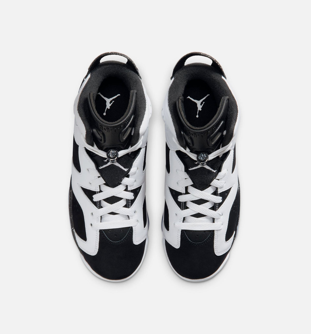 Air Jordan 6 Retro Black and White – Grade School Lifestyle Shoe in Black/White