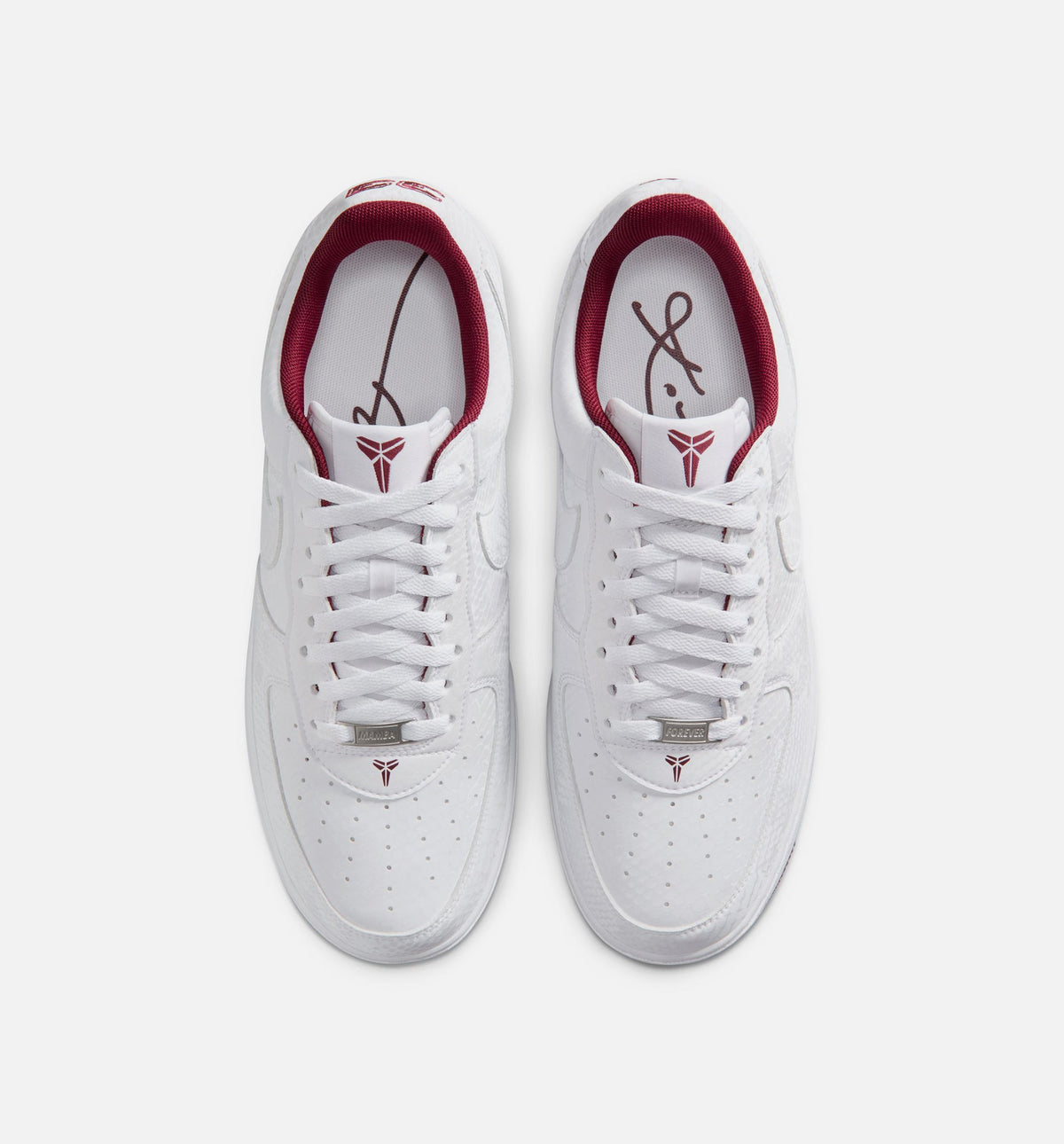Kobe Air Force 1 Low Merion – Men's Lifestyle Shoe in White/Team Red