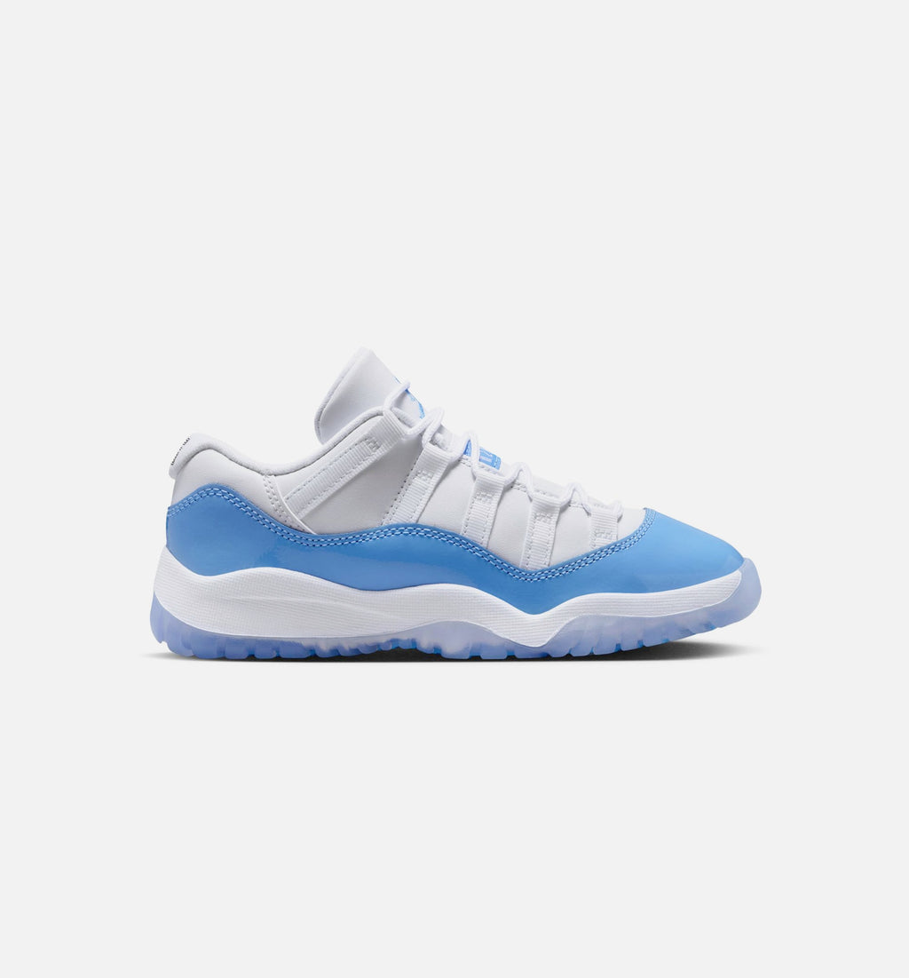 Air Jordan 11 Retro Low University Blue – Preschool Lifestyle Shoe in White/University Blue/Black