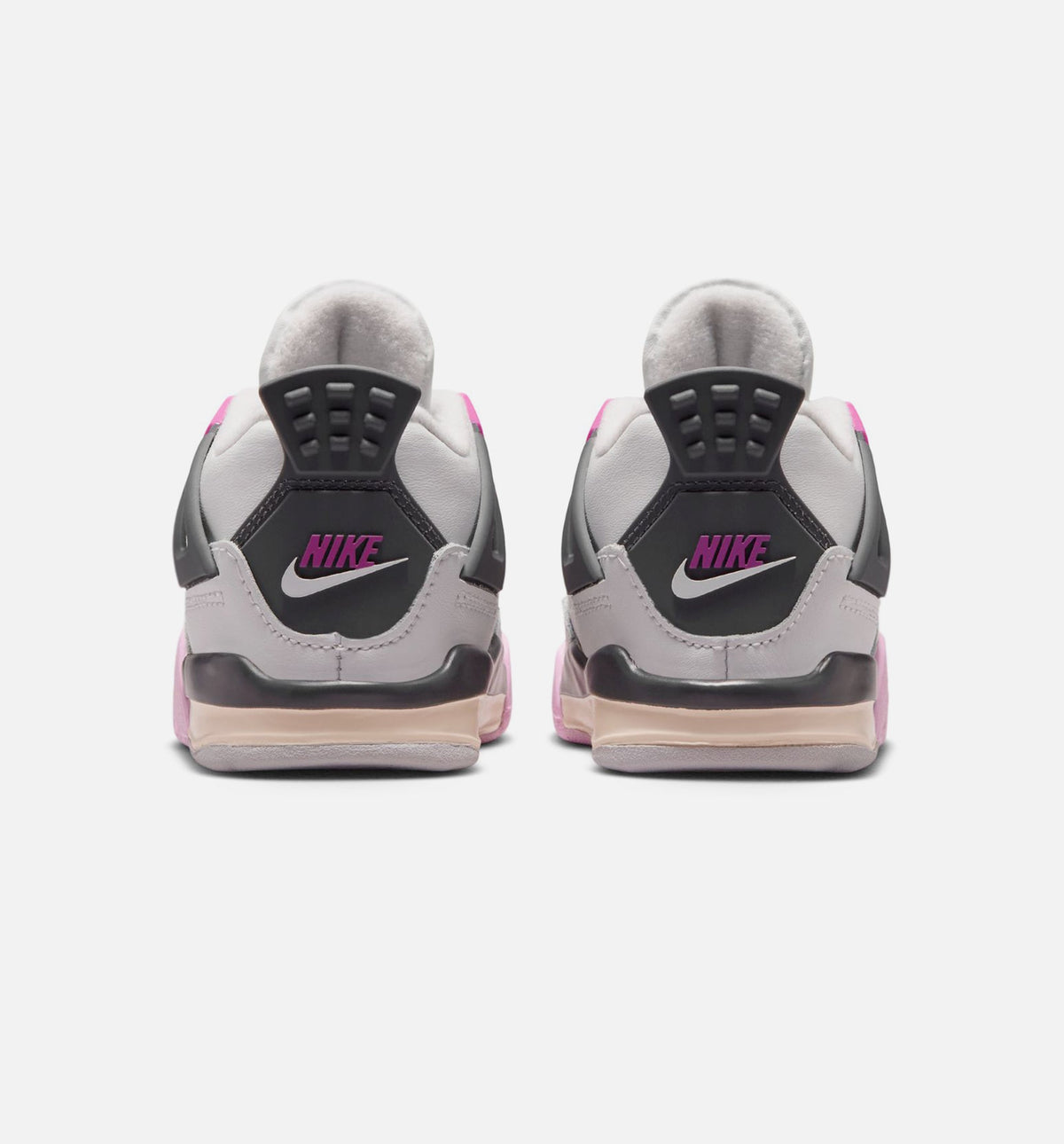 Air Jordan 4 Retro Comic – Infant/Toddler Lifestyle Shoe in Off White/Fire Pink/Anthracite