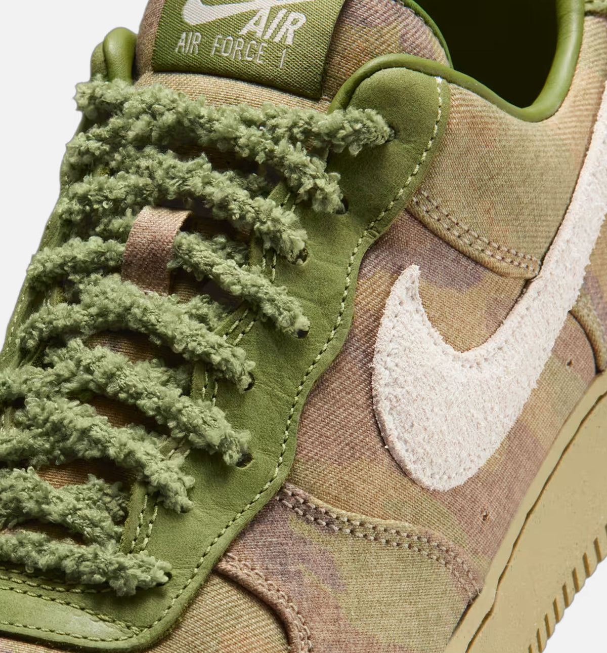 Air Force 1 Low Asparagus and Chlorophyll – Men's Lifestyle Shoe in Asparagus/Aluminum/Phantom/Wheat Grass