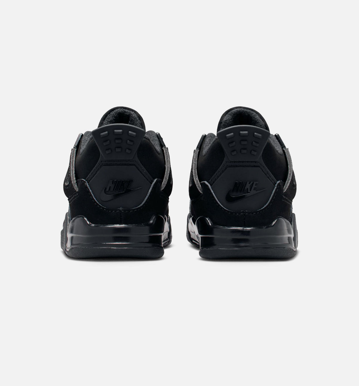 Air Jordan 4 Retro Black Cat – Infant/Toddler Lifestyle Shoe in Black/Black/Light Graphite