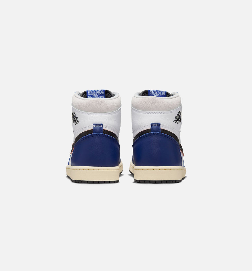 Air Jordan 1 Retro High OG Rare Air Deep Royal Blue – Men's Lifestyle Shoe in White/Black/Neutral Grey/Deep Royal Blue