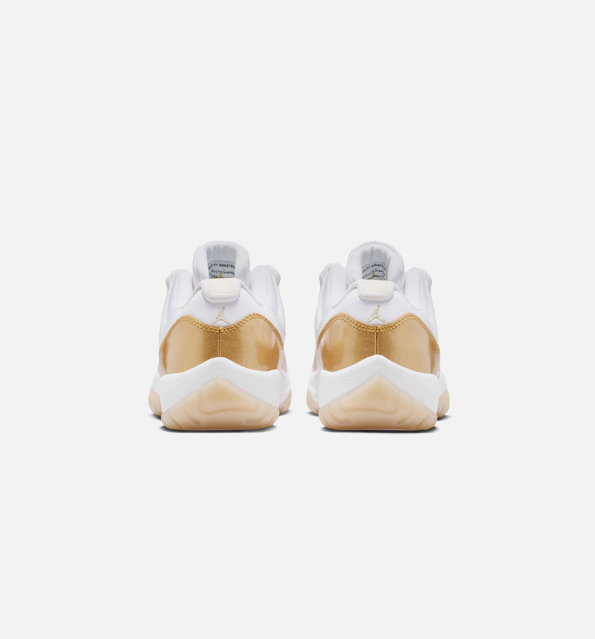 Air Jordan 11 Retro Low Mother's Day – Women's Lifestyle Shoe in White/Metallic Gold/Team Gold