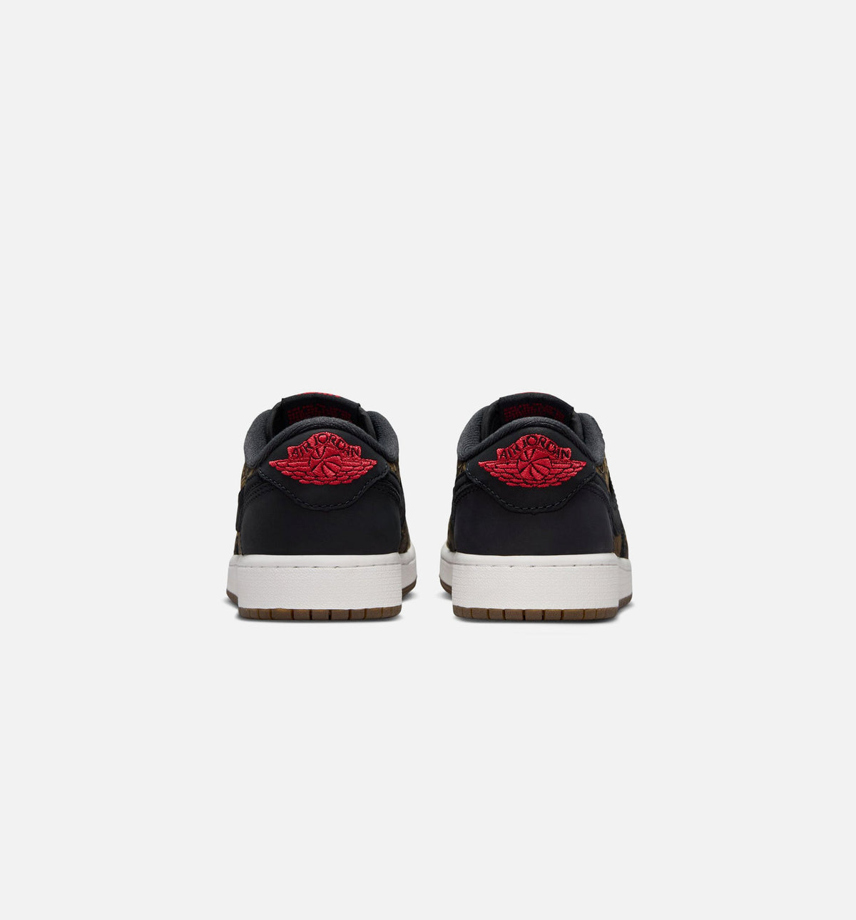 Air Jordan 1 Retro Low OG Laser Black and Varsity Red – Grade School Lifestyle Shoe in Black/Varsity Red/Summit White