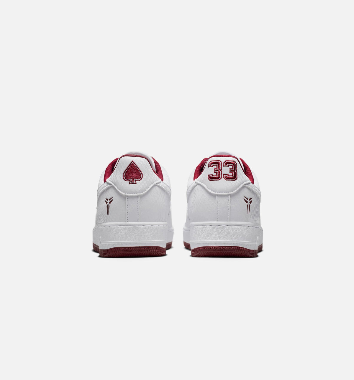 Kobe Air Force 1 Low Merion – Men's Lifestyle Shoe in White/Team Red