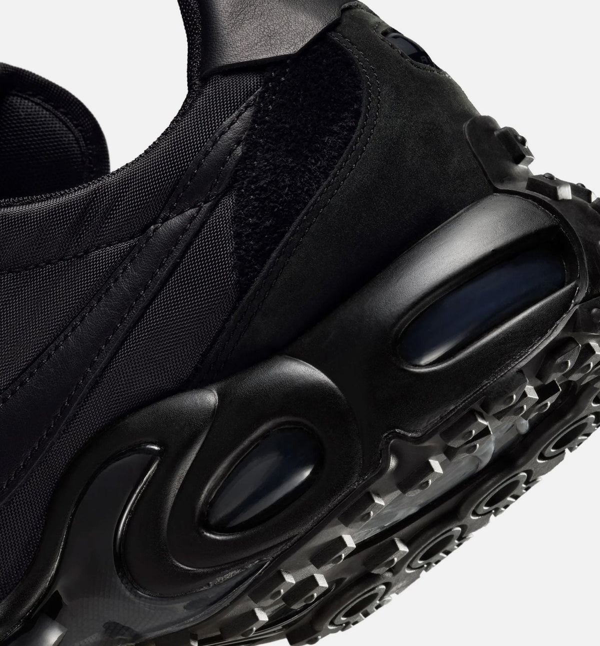 Air Max Waffle Black and Anthracite – Men's Lifestyle Shoe in Black