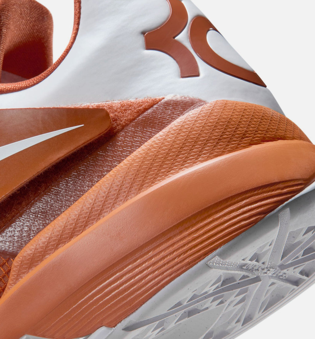 Zoom KD 4 Texas Longhorns – Men's Lifestyle Shoe in Desert Orange/White