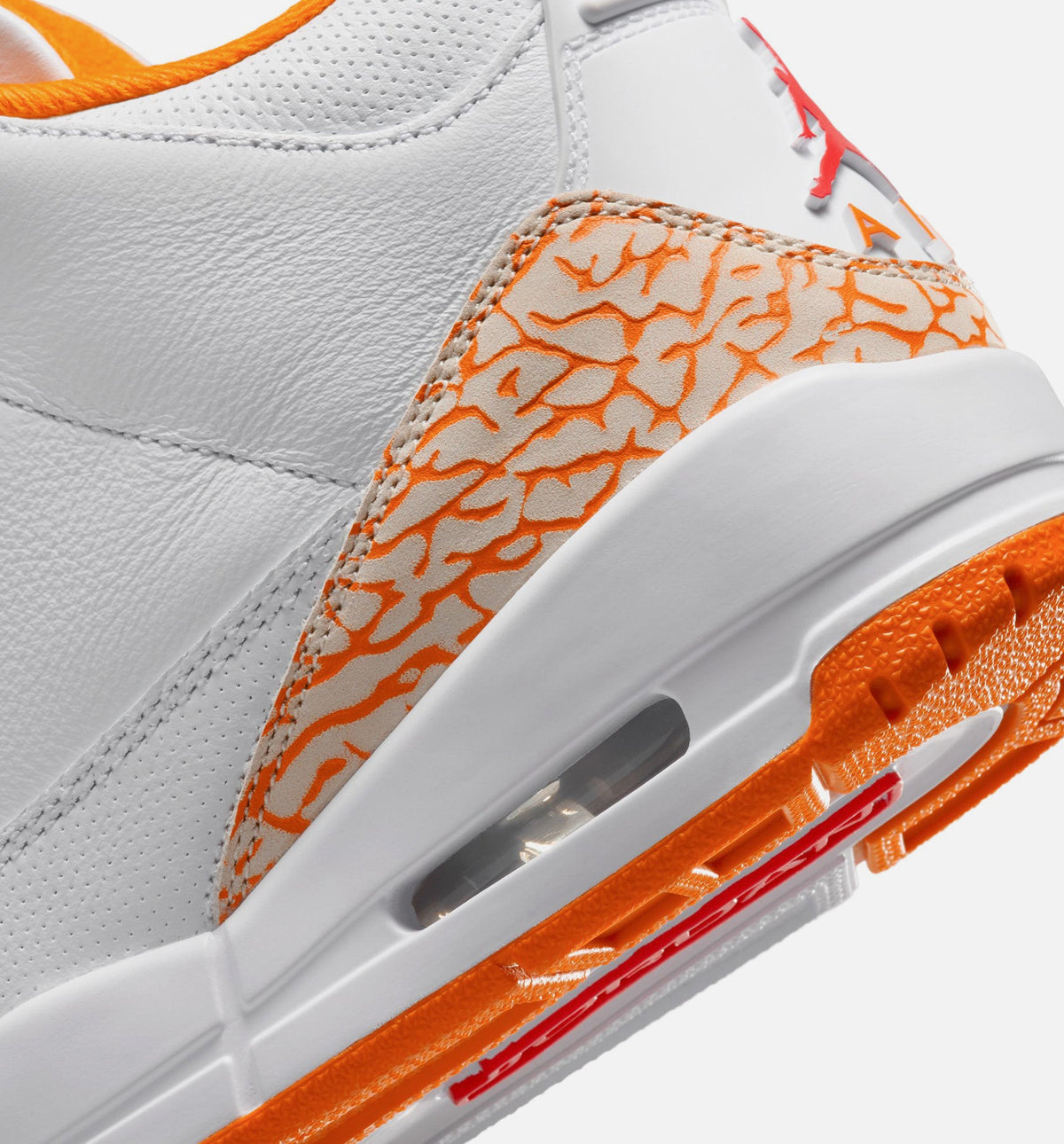 Air Jordan 3 Retro Orange Citrus – Women's Lifestyle Shoe in White/Multicolor