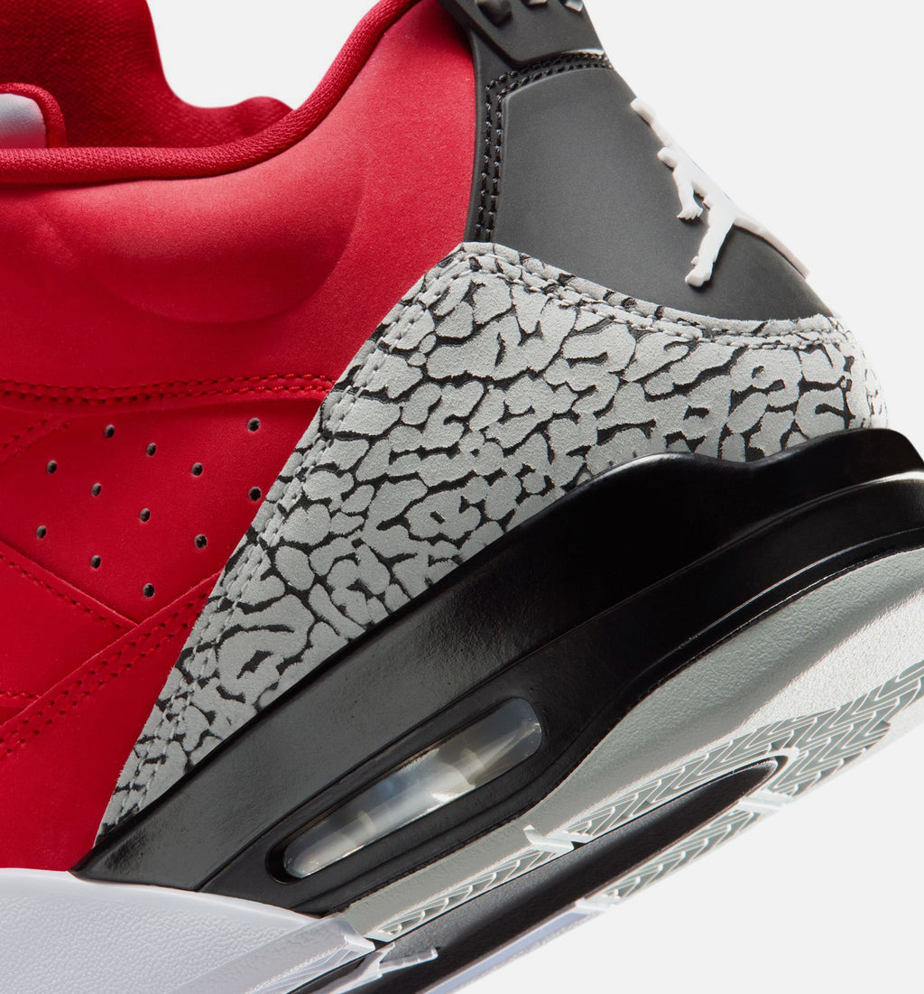 Son of Mars Low – Men's Lifestyle Shoe in Fire Red/Black/Grey Mist/White