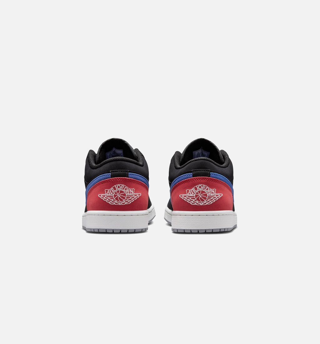 Air Jordan 1 Low – Men's Lifestyle Shoe in Black/Summit White/True Blue/Varsity Red