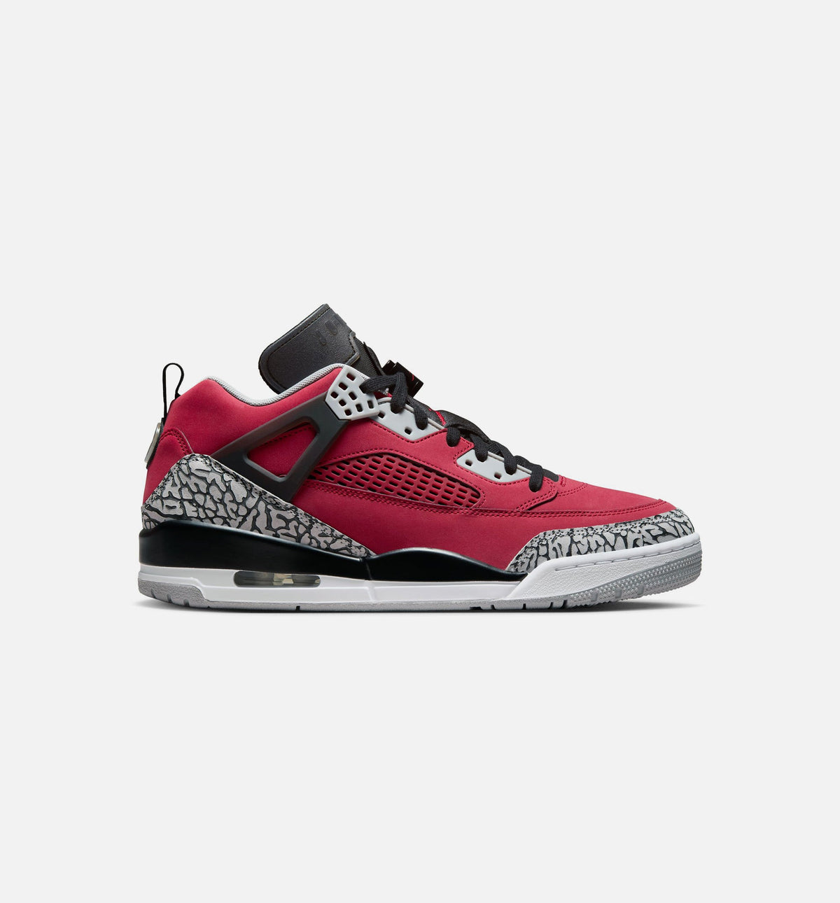Spizike Low Toro – Men's Lifestyle Shoe in Gym Red/Black/Wolf Grey/Cool Grey