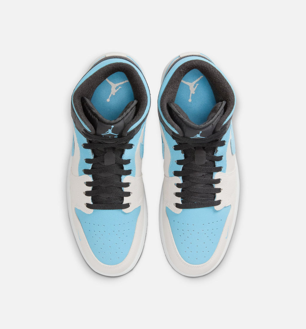 Air Jordan 1 Mid SE – Men's Lifestyle Shoe in Summit White/Blue Chill/Black