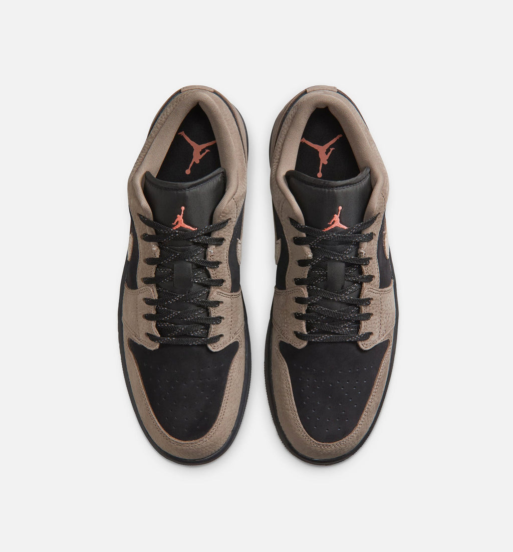 Air Jordan 1 Low SE – Men's Lifestyle Shoe in Black/Olive Grey/Light Wild Mango
