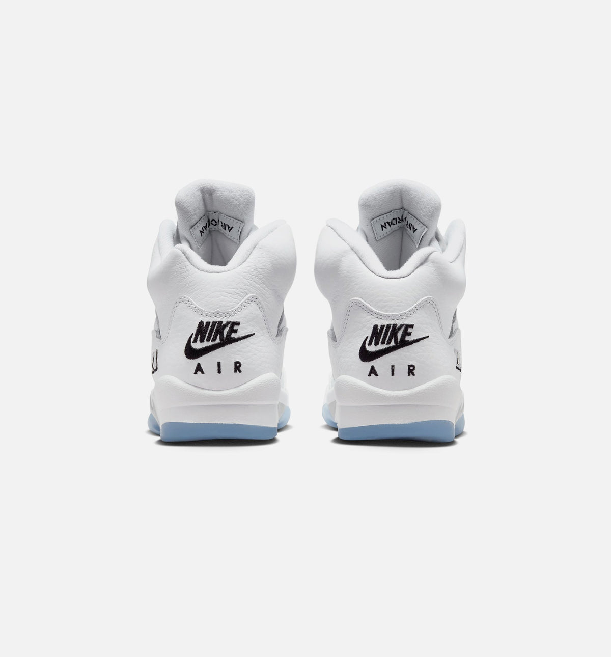 Air Jordan 5 Retro OG White Metallic – Grade School Lifestyle Shoe in White/Black/Metallic Silver