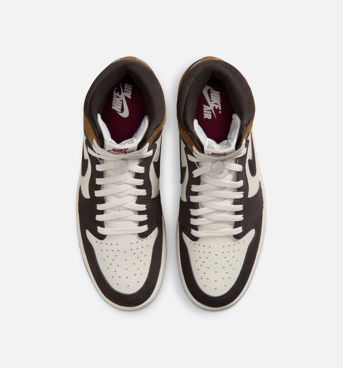 Air Jordan 1 Retro High OG Love Letter – Men's Lifestyle Shoe in Shadow Brown/Team Red/Light British Tan