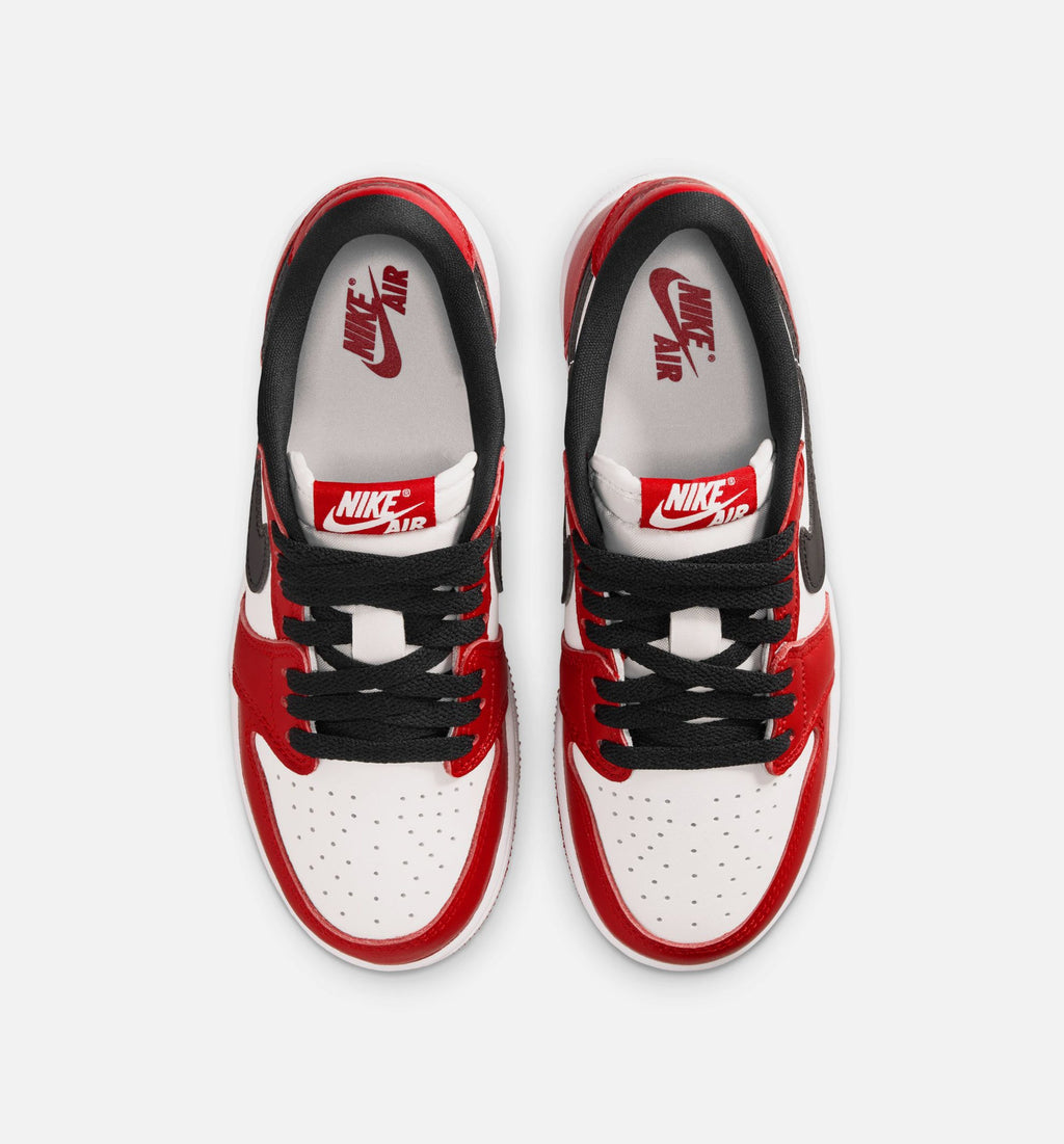 Air Jordan 1 Retro Low OG Chicago – Grade School Lifestyle Shoe in Varsity Red/Black/Summit White